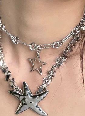 流浪部落海洋之星五角星海星项炼百搭锁骨炼情侣