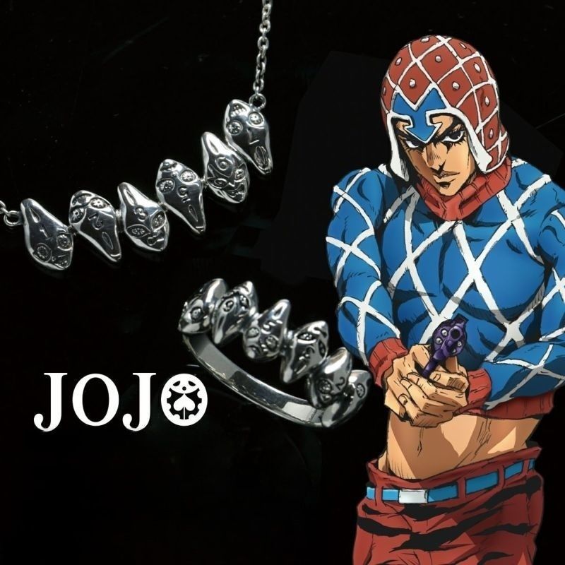 《JoJo的奇妙冒险》葛德·米斯达项链复古精致锁骨链动漫周边礼物