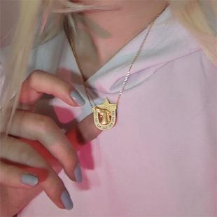 动漫周边乔尼乔斯达马头款项链卡通二次元生日礼物时尚潮流毛衣链