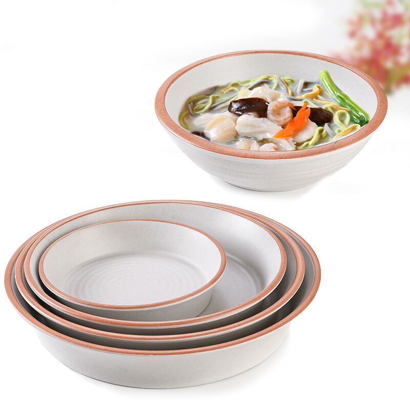 餐具圆形冒菜密胺小龙虾拉面碗
