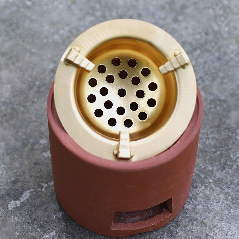 炭火茶炉黄铜内膛炭炉内胆茶道配件功夫茶具火炉煮茶炉防干烧炉膛,餐饮具,茶道/零配,淘宝优惠券,粉丝福利购,淘宝优惠卷