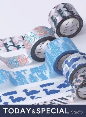 【现货】MT和纸胶带合集皆川明MINA艺术FAB描图纸手账素材