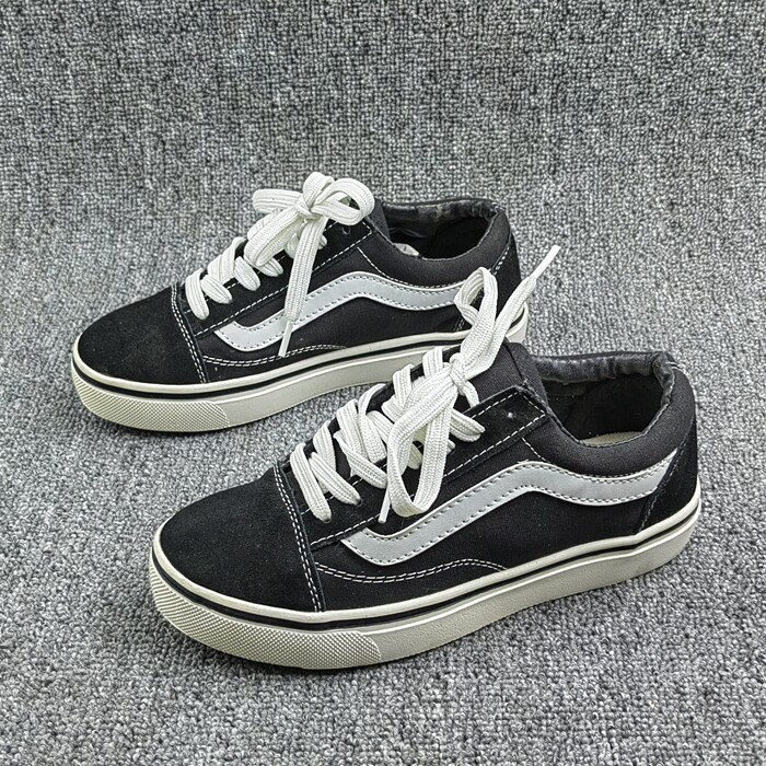 35码瑕疵撤柜断码清仓黑白经典板鞋女低帮系带休闲鞋百搭帆布鞋潮,女鞋,休闲板鞋,淘宝优惠券,粉丝福利购,淘宝优惠卷