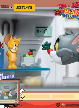 K11 52TOYS TOM and JERRY 经典MOMENT盲盒桌面摆件潮流手办礼物