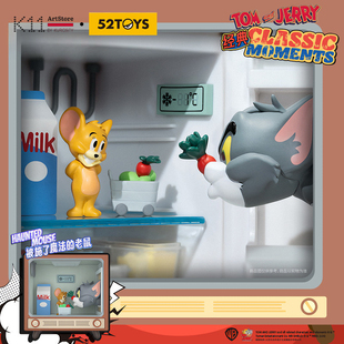 K11 52TOYS TOM and JERRY 经典MOMENT盲盒桌面摆件潮流手办礼物
