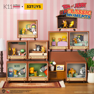 K11 52TOYS TOM and JERRY 经典MOMENT盲盒潮流手办礼物桌面摆件