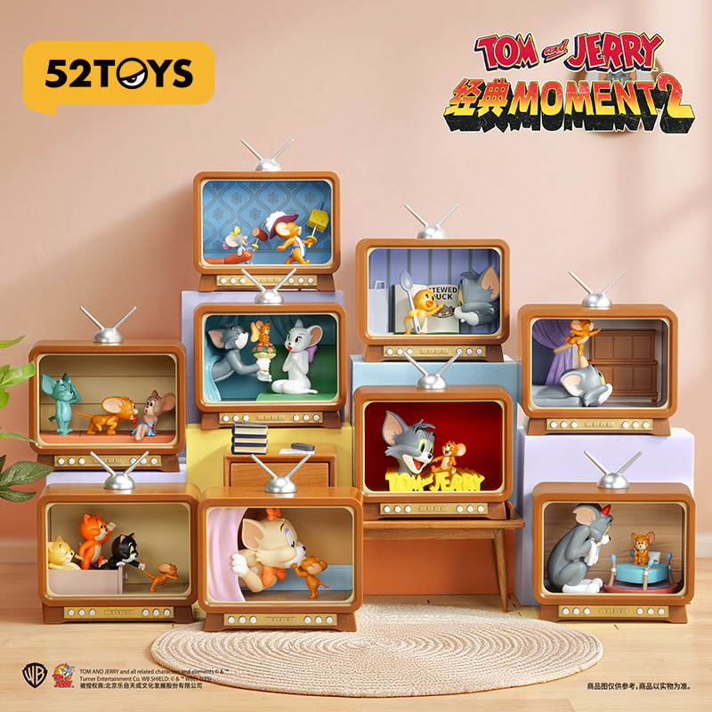 K11 52TOYS TOM and JERRY 经典MOMENT 2潮流盲盒礼物