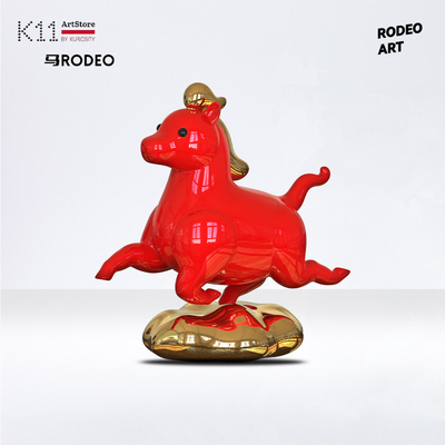 K11 RODEO ART原创潮玩艺术手办马RODEO创意雕塑节日送人礼物