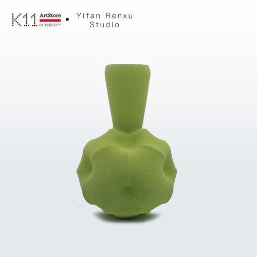 Yifan高口绣球花器陶瓷摆件