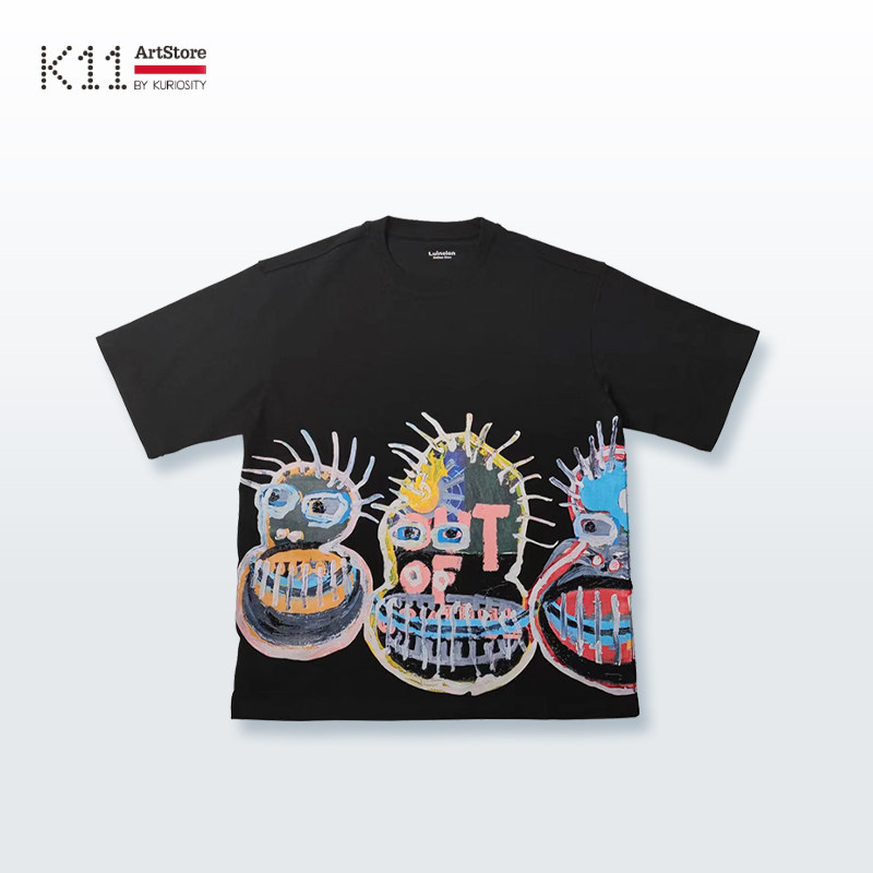 k11artstore 艺术家奶粉zhou短袖t恤衫全棉铝盒包装原创潮流礼物