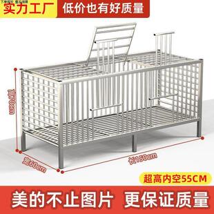不锈钢鸡笼农村家用室外大号加厚加粗防生锈养鸡兔子兔子专用笼子