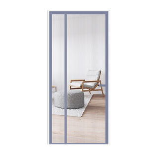 防蚊自吸门帘夏季金刚网家用免打孔高档磁性全磁条纱门新款侧开帘