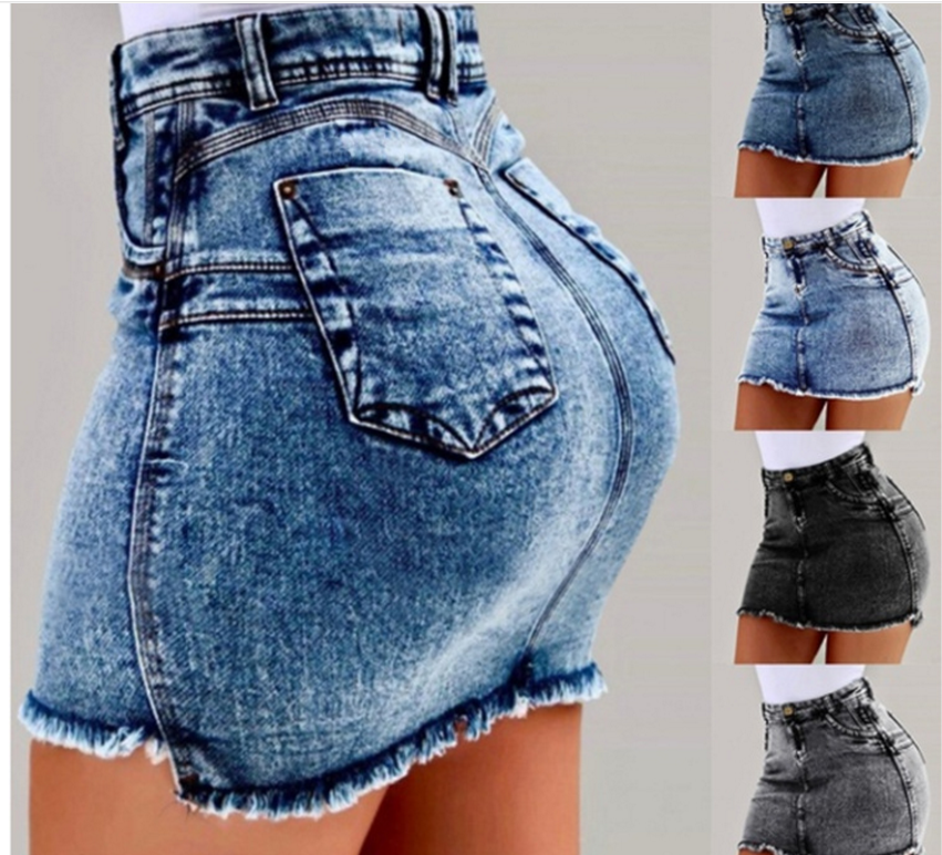 促销新款women denim skirt bottom 欧美牛仔包臀半身裙 短裙 698|ruв категории Женская одежда, юбка - от Buy2taobao.com для оказания профессиональной услуги покупки агента Taobao