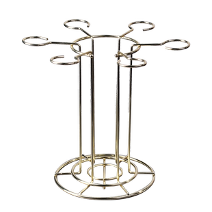 创意醒酒器一体架红酒杯杯架悬挂倒挂高脚杯6只装家用红酒架摆件