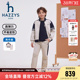 两件套 2026春新中大童莱卡弹力舒适长袖 hazzys哈吉斯童装 男童套装