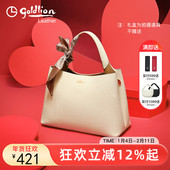 金利来温柔优雅女包新款 大气时尚 单肩包牛皮轻奢百搭手提斜挎包包