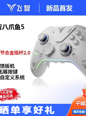 【新品首发】飞智八爪鱼5力反馈精英手柄黑神话悟空游戏手柄pc电脑版switch手柄无线蓝牙steam手柄类似xbox