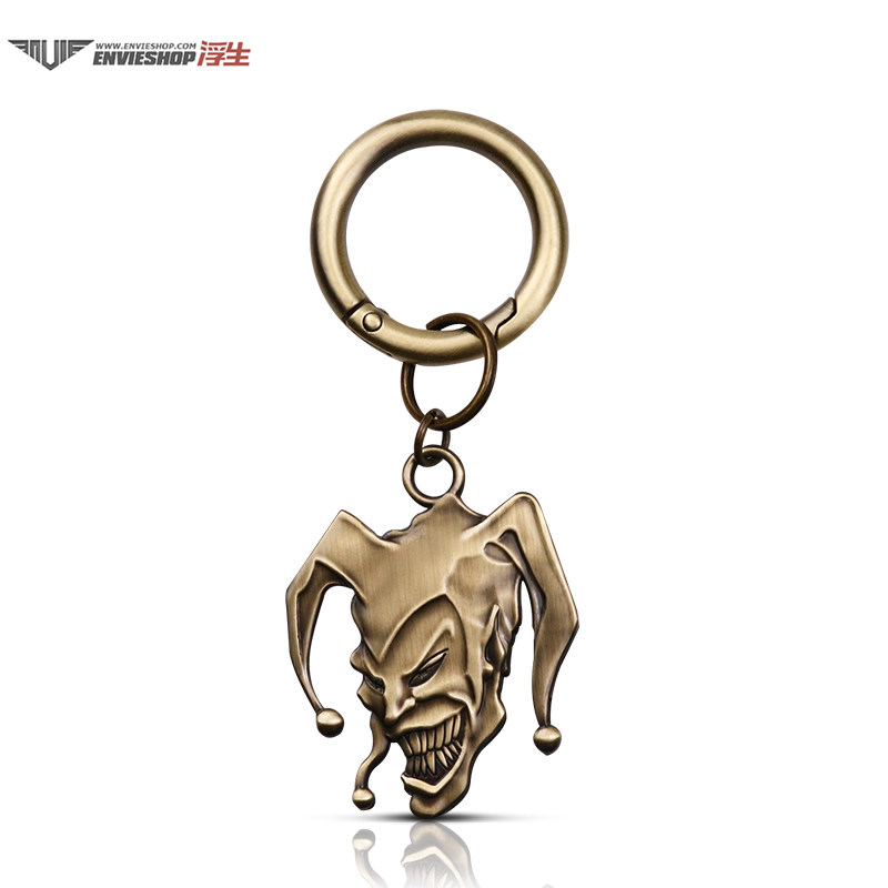 汽车创意小丑钥匙扣钥匙环挂件