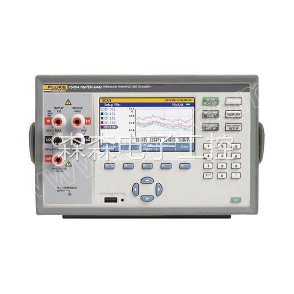 FLUKE福禄克 多通道测温仪 1586A/2HC 1台议价