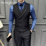 Британская джентльменская рабочая жилеты набор мужского джентльмена бизнес -отдыха