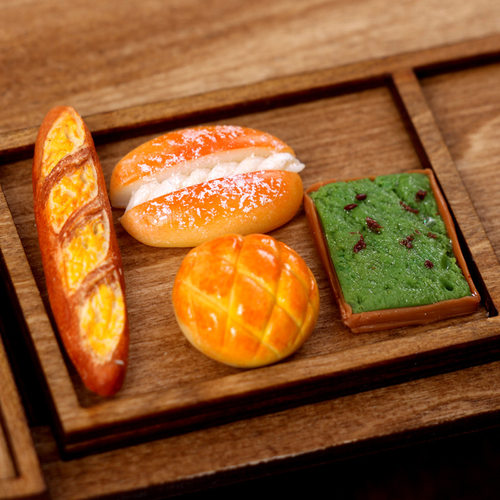 迷你仿真全手工粘土面包精美