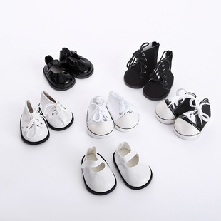跨境中号星黛露帆布鞋40CM棉花娃娃休闲玩具鞋配饰30CM莉小熊鞋子