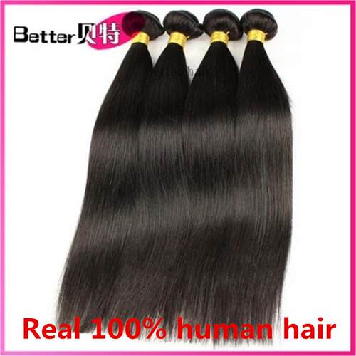 8A Peruvian Virgin hair Straight Human Hair 秘鲁真人发帘100g