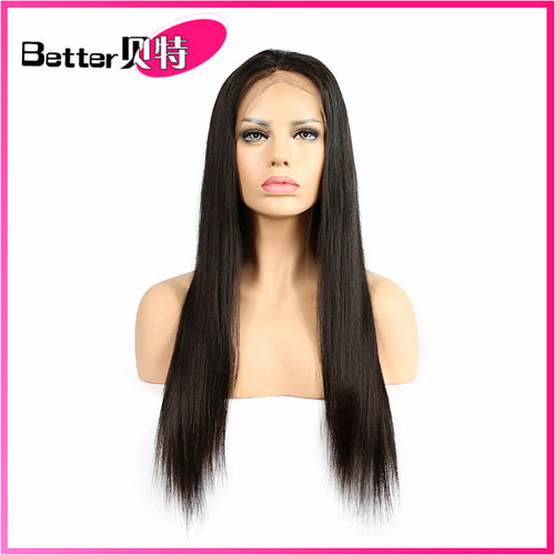 Straight 150% Density Human Hair Wigs for Black Women Brazilian Remy Hair Wigs With Baby Hair