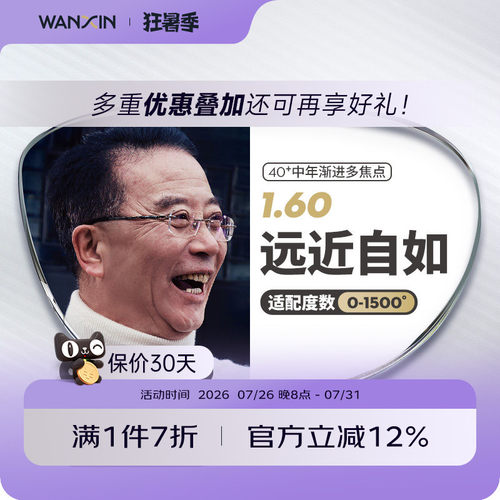 winsee1.60成人渐进镜片万新