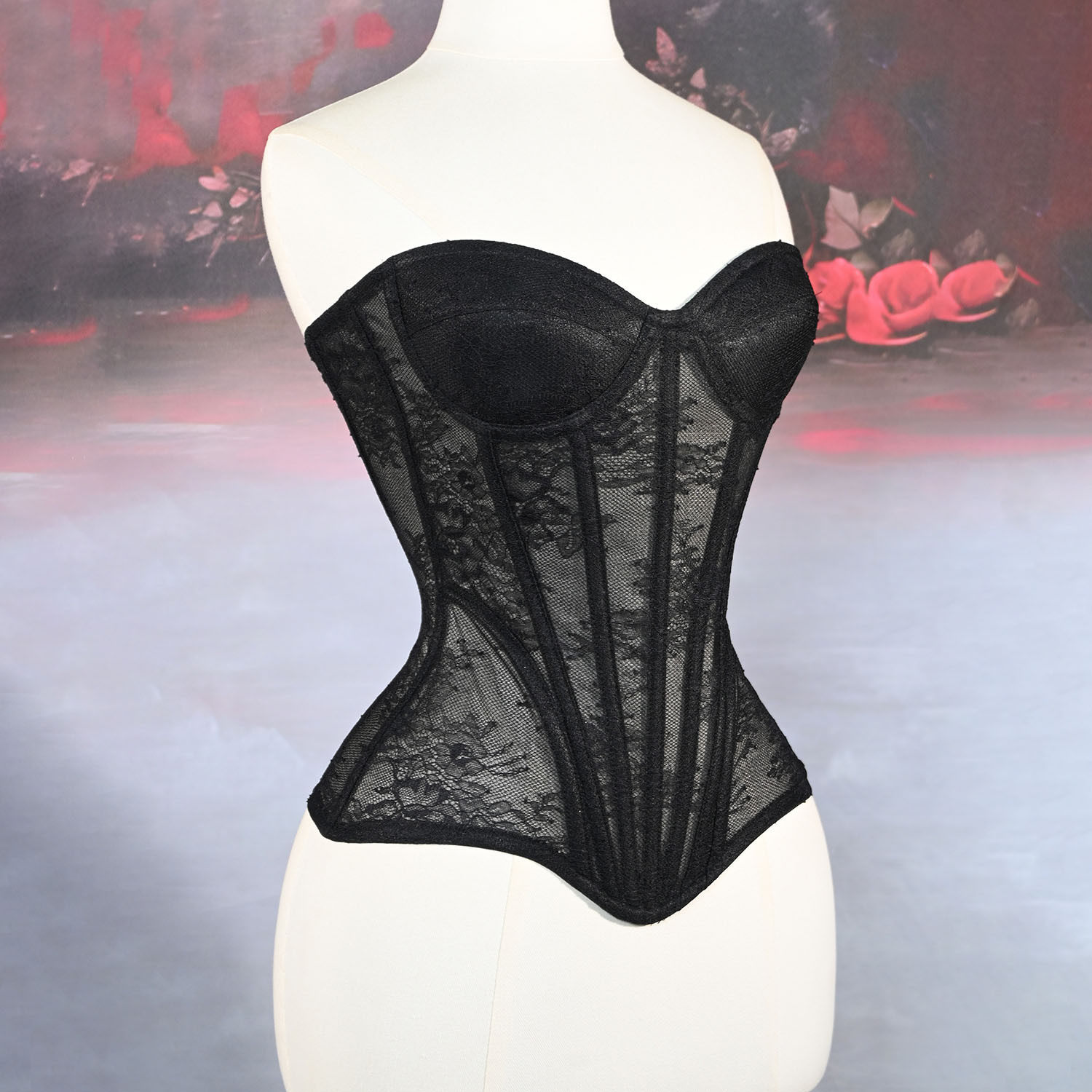 INS外贸爆款抹胸透上衣欧美时尚街头气质鱼骨塑身性感紧身胸衣,女士内衣/男士内衣/家居服,塑身上衣,淘宝优惠券,粉丝福利购,淘宝优惠卷