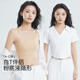 co束胸专用大胸显小粉底液隐形内衣女无痕收副乳防走光打底背心