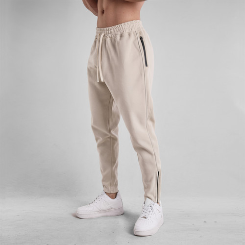 MAKN运动长裤男美式篮球跑步训练健身裤子拉链束脚休闲健身房卫裤