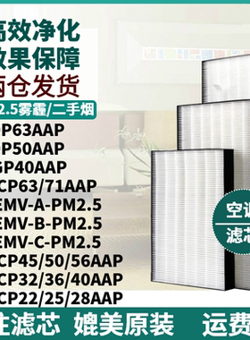 适配大金中央空调过滤网CN-EMV-A/B/C-PM2.5滤芯空调进出风口除尘