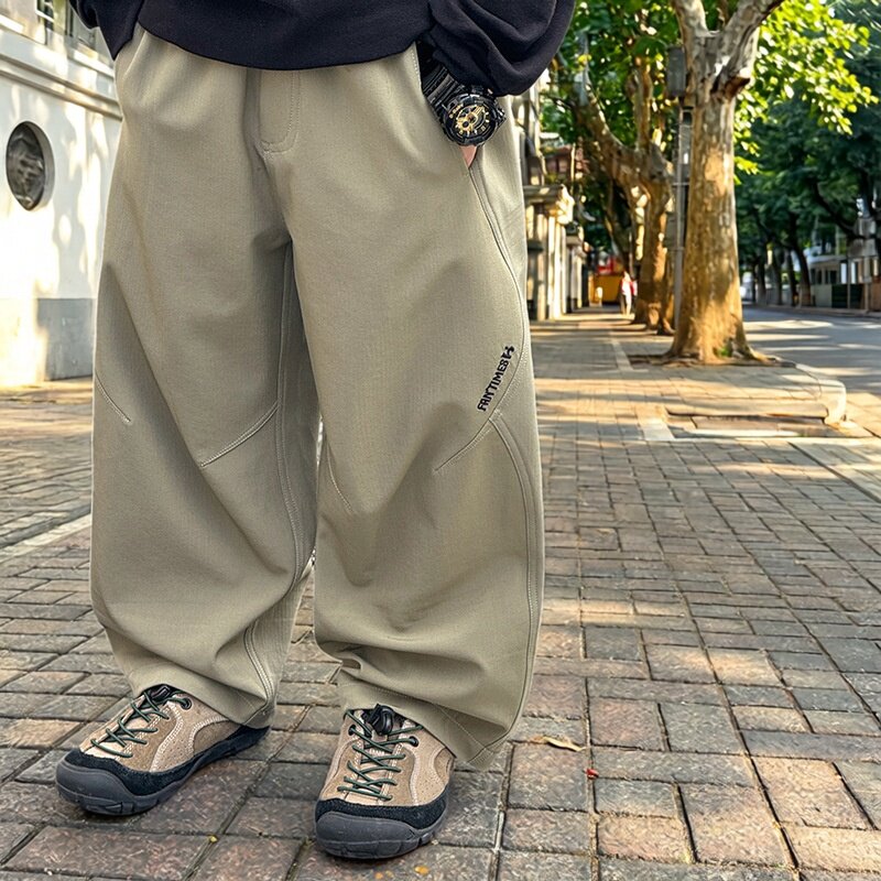 童装男童裤子2026春季新款儿童韩版工装裤中大童春秋休闲长裤宽松