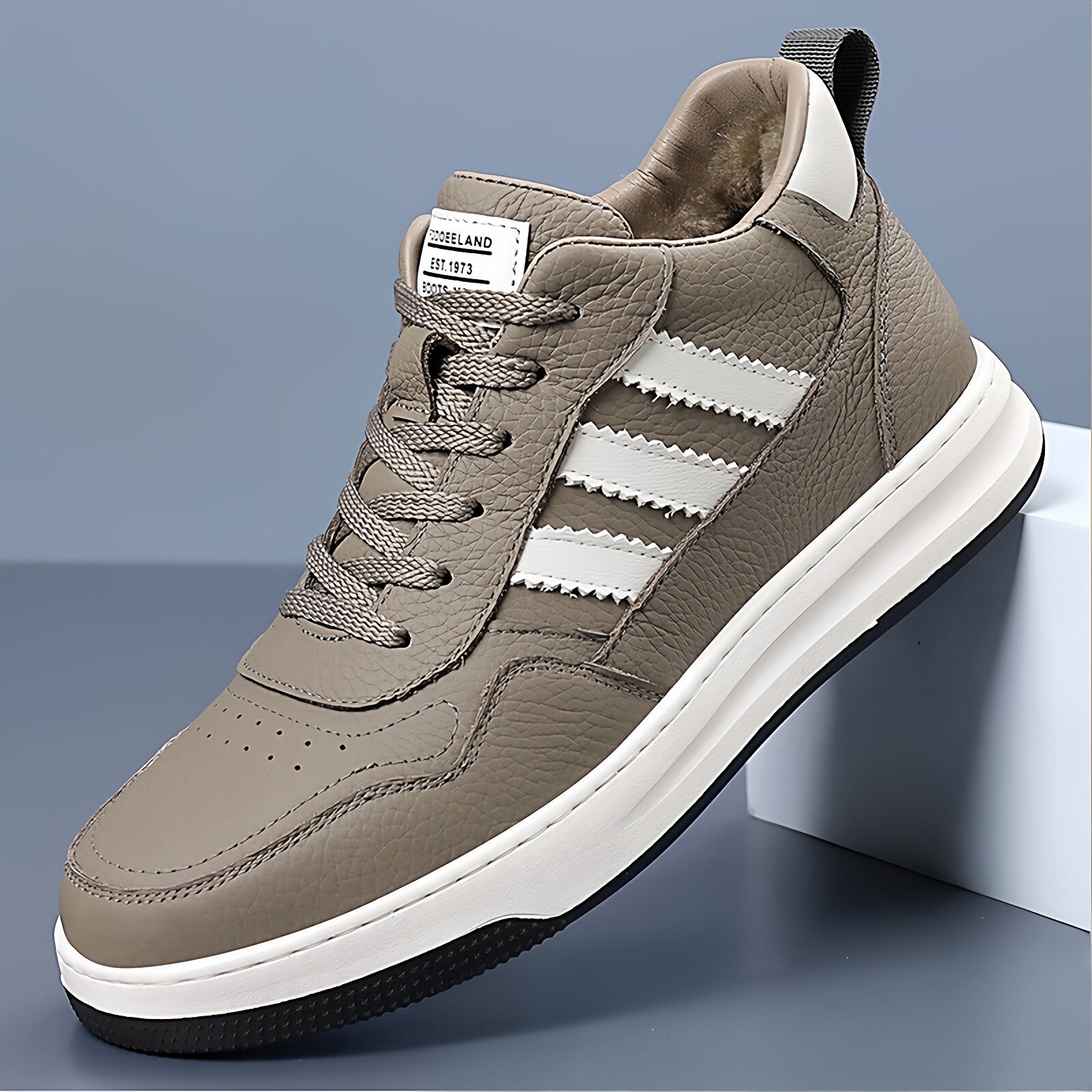 头层牛皮冬季羊毛棉鞋真皮加绒保暖休闲运动板鞋男款百搭男鞋鞋子,流行男鞋,棉鞋,淘宝优惠券,粉丝福利购,淘宝优惠卷