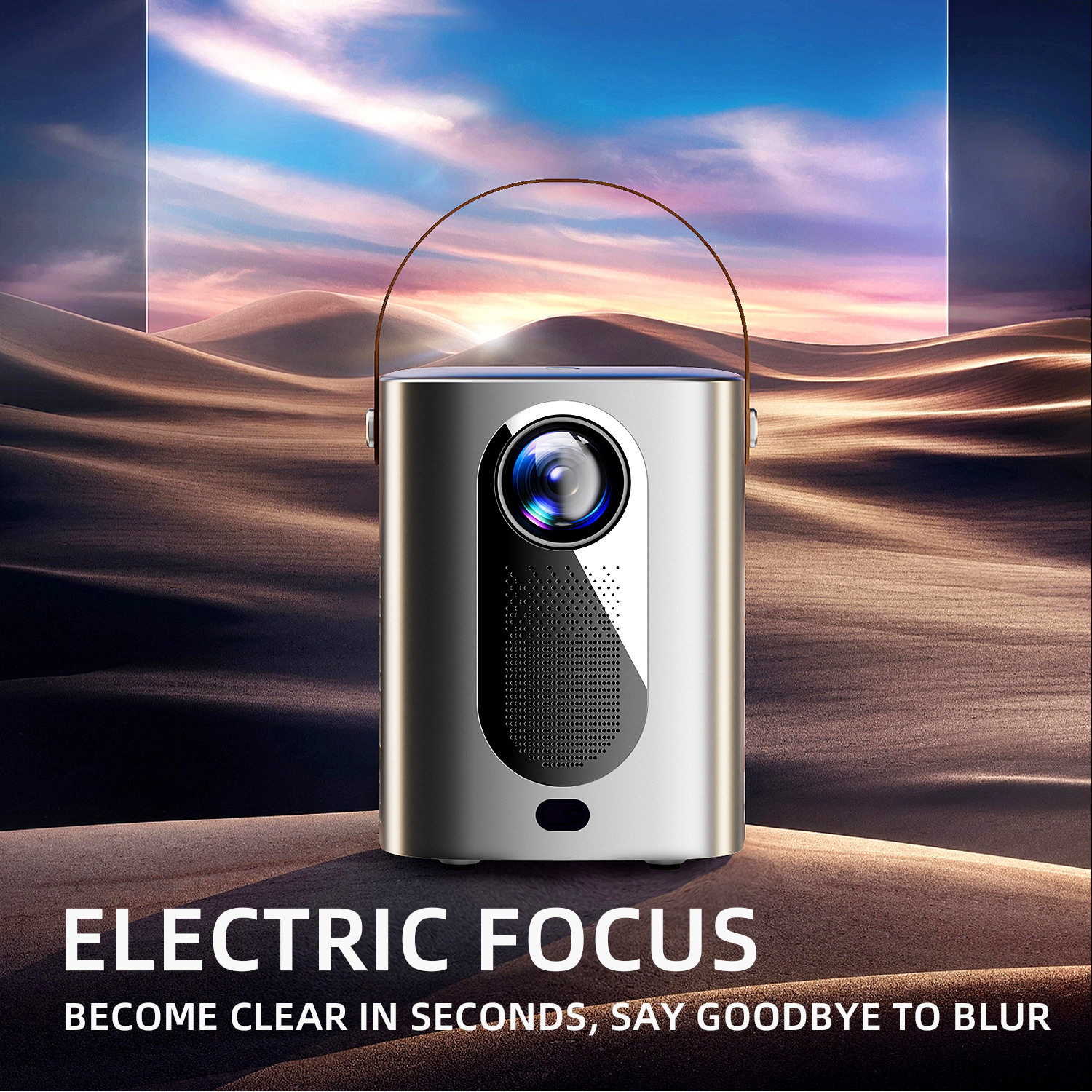 English version HY6 projector electric focus wireless投影仪