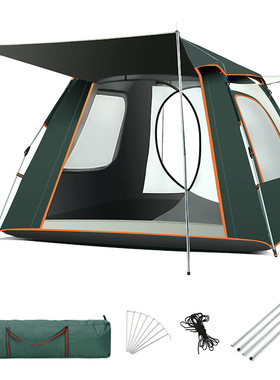 Outdoor fully automatic quick opening camping tent帐篷