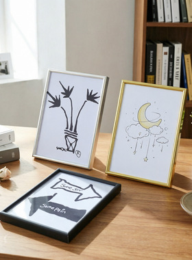 Aluminum alloy photo frame A3A4 ID picture frame铝合金相框
