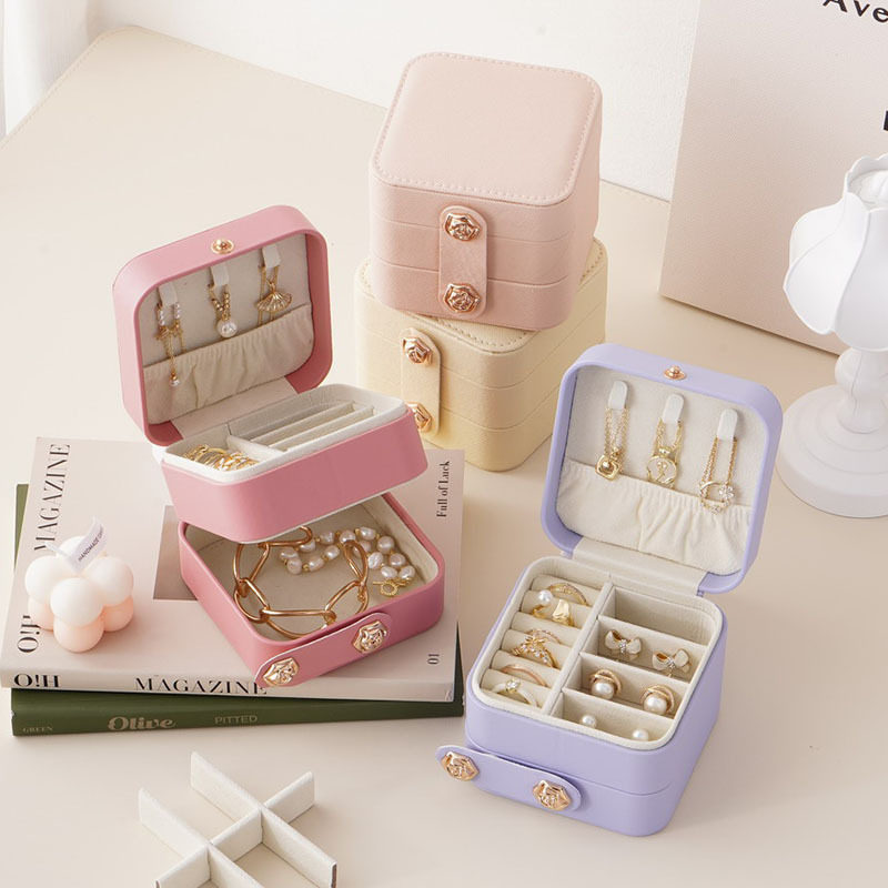 Travel portable accessory storage box旅行便携饰品收纳盒