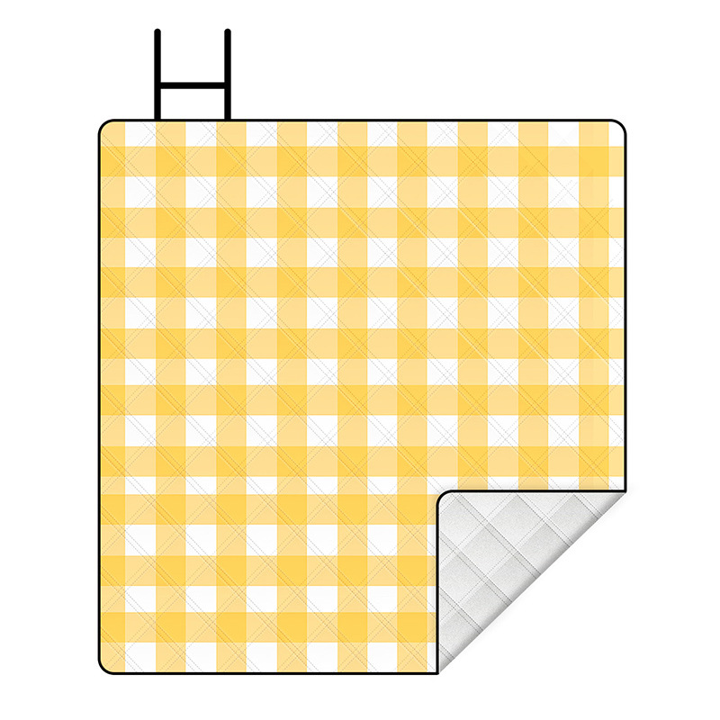Outdoor velvet picnic mat, thickened picnic cloth野炊地垫