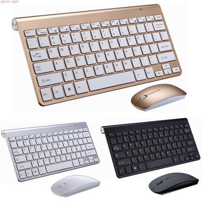 Prable Mini 2.4G Wireless Keyboard and Mouse Combo Set PC