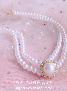 项链LOLITA洛丽塔优雅花嫁茶话会