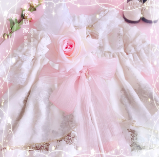 原创lolita茶会玫瑰花棒手作仙女棒手持手杖权杖表演写真走秀魔法