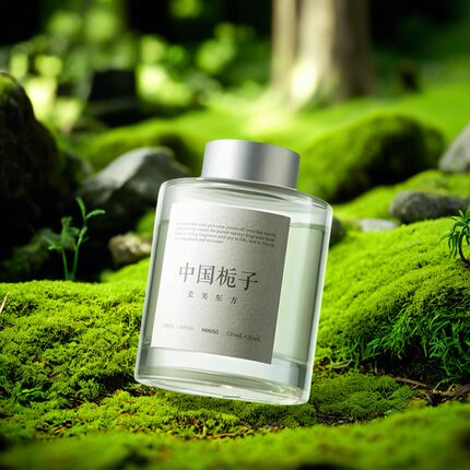 miniso名创优品环游花语中国栀子花无火香薰室内空气清新淡香氛