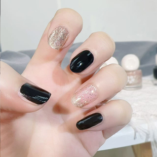 2026新款水性可撕拉彩色指甲油黑白金色免烤灯速干持久不伤甲