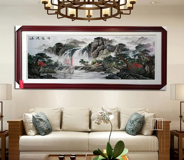 纯手工刺绣湘绣沁天绣业旭日东升