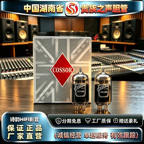 原厂直发 PSVANE/贵族之声COSSOR ECC82/12AU7电子管代5814胆机管