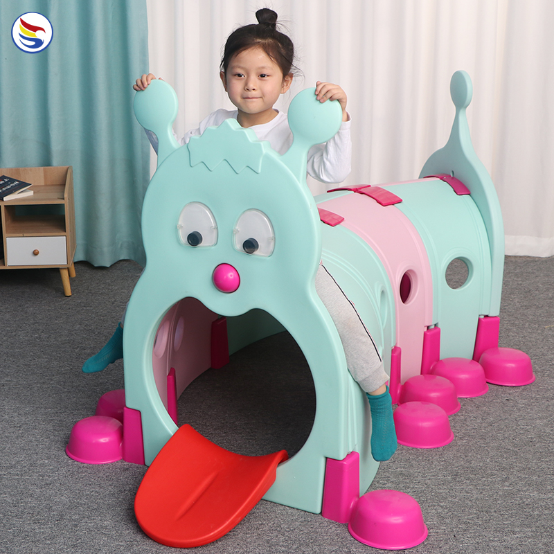 幼儿园钻洞隧道攀爬室内大型玩具