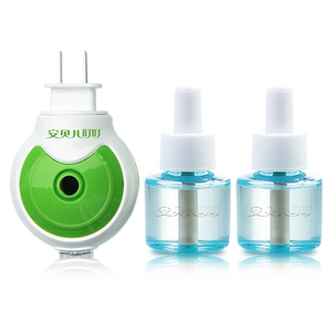 安贝儿电热蚊香液室内家用驱蚊液插电无味无香灭蚊神器防蚊液套装