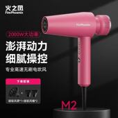 火之凤M2吹风机理发店专用家用发廊大功率轻巧高速电机风筒负离子